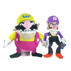 Super Mario Bros Wario and Waluigi Plush