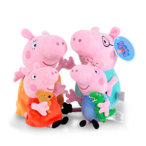 Peppa Pig Family Plush Toys 4pcsSet