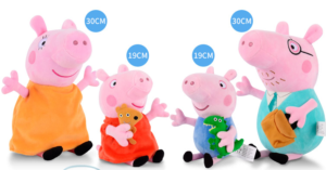 peppa pig plush collection
