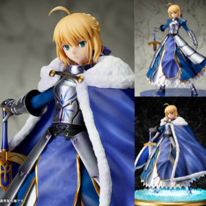 FateStay Night saber winter clothing PVC Figure 1