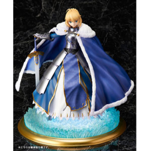 FateStay Night saber winter clothing PVC Figure 3