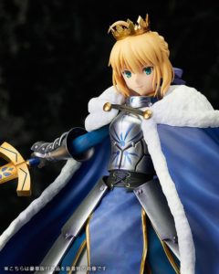 FateStay Night saber winter clothing PVC Figure 6