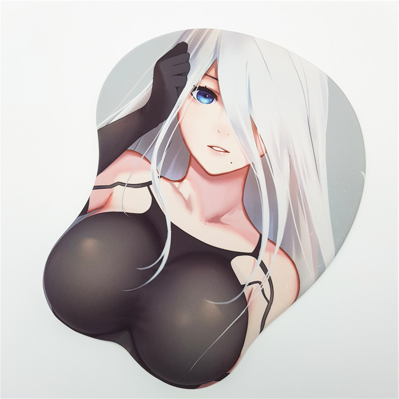 NieRAutomata 3D Mouse Pad with Wrist Support Rest Mat