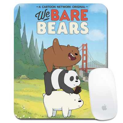 We Bare Bears Cartoon Mouse Pad