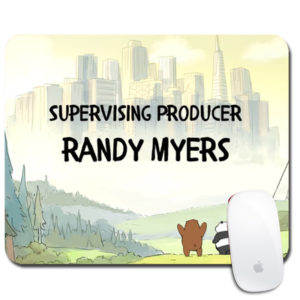 We Bare Bears Cartoon Mouse Pad