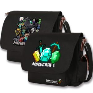 MineCraft Crossbody School Bag