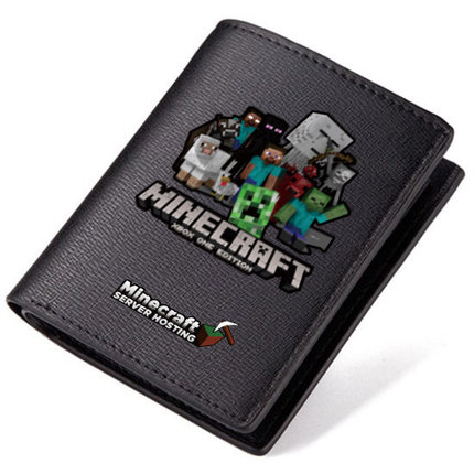 Minecraft PU Leather Wallets 12