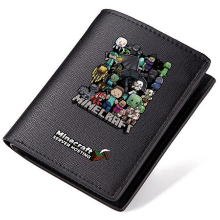 Minecraft PU Leather Wallets 15