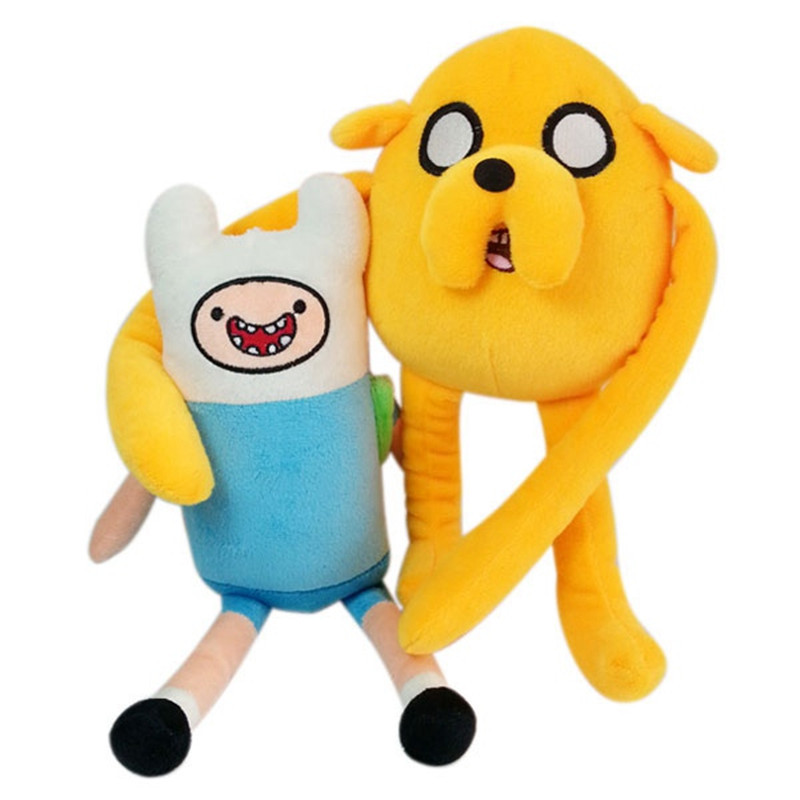 Adventure Time With Finn And Jake Stuffed Plush Set 2pcs