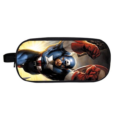 Captain America Pencil Case Student’s Large Capacity Pen Bag