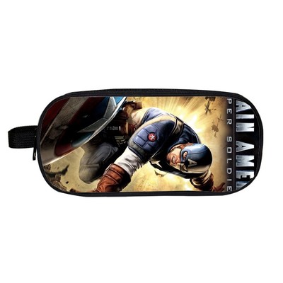 Captain America Pencil Case Student’s Large Capacity Pen Bag