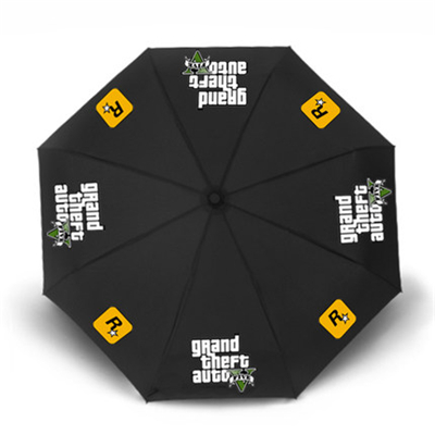 GTA Foldable Umbrella For Sunny Rainy Anti-UV Umbrella - Image 9