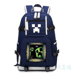 Minecraft Backpack MineCraft School Bag