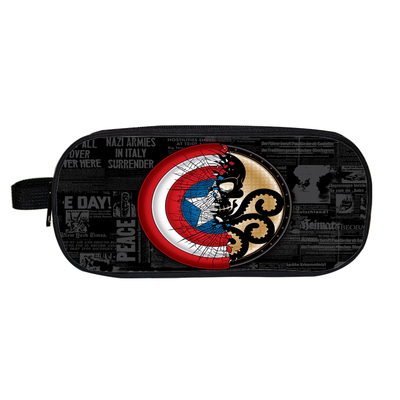 Captain America Pencil Case Student’s Large Capacity Pen Bag