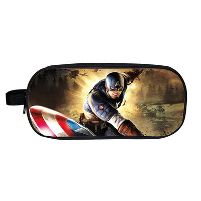 Captain America Pencil Case Student’s Large Capacity Pen Bag
