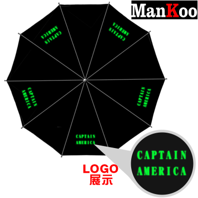Captain America Foldable Umbrella For Sunny Rainy Anti-UV Umbrella 1