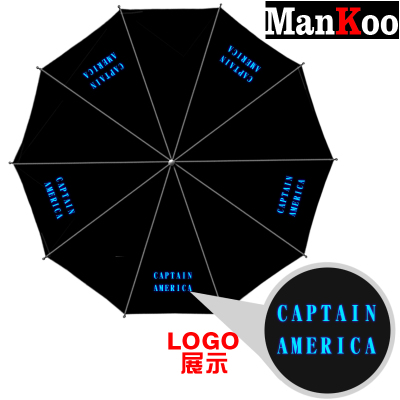 Captain America Foldable Umbrella For Sunny Rainy Anti-UV Umbrella 4