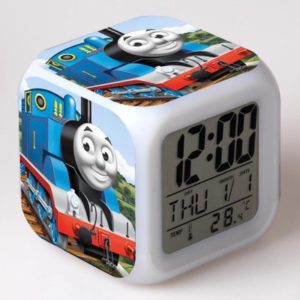 Thomas and his friends are 7 Colors Change Digital Alarm LED Clock 14