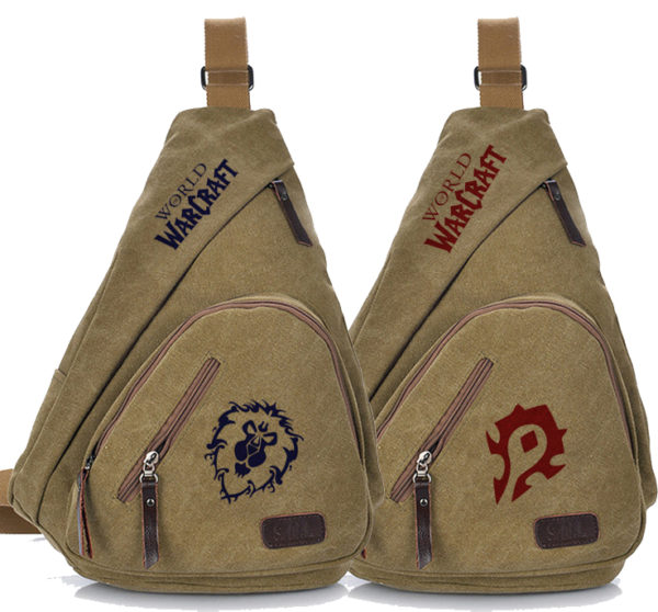 World of Warcraft Crossbody Sling Bag Shoulder Bag Chest Bag