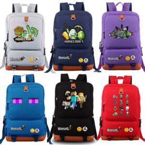 Creeper Canvas Backpack Shoulder School Bag