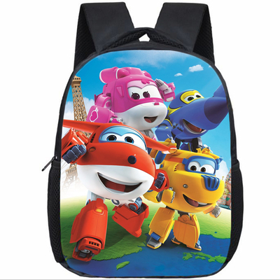 12 Inch Traffic Safety with Poli Children's Backpack Kids School Cute Daily Bag Kindergarten Bags Girls Boys Waterproof Ruckpack - Image 9