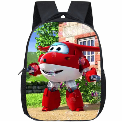 12 Inch Traffic Safety with Poli Children's Backpack Kids School Cute Daily Bag Kindergarten Bags Girls Boys Waterproof Ruckpack - Image 10