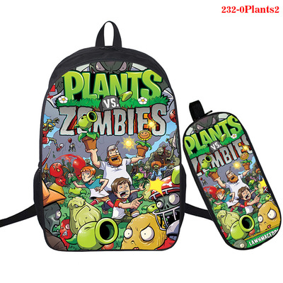 16 Inch Plants vs. Zombies Backpack School Bag+Pencil Bag - Image 13