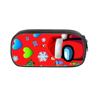 Among Us Cosmetic Bags Boys Girls Children Large Pencil Case Purse Storage Bags Women Men Multifunction Makeup Bag - Image 5