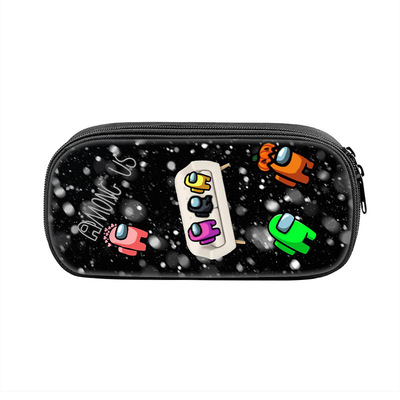Among Us Cosmetic Bags Boys Girls Children Large Pencil Case Purse Storage Bags Women Men Multifunction Makeup Bag - Image 10
