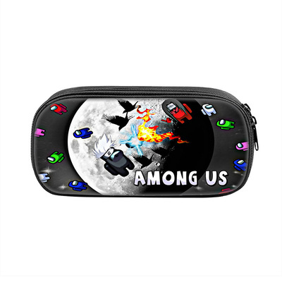 Among Us Cosmetic Bags Boys Girls Children Large Pencil Case Purse Storage Bags Women Men Multifunction Makeup Bag - Image 13