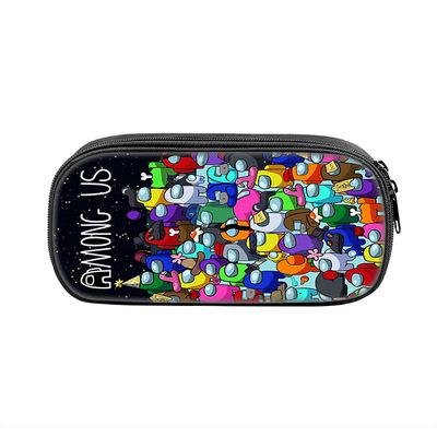 Among Us Cosmetic Bags Boys Girls Children Large Pencil Case Purse Storage Bags Women Men Multifunction Makeup Bag - Image 22