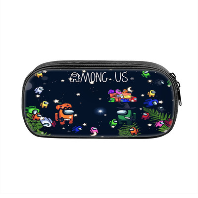 Among Us Cosmetic Bags Boys Girls Children Large Pencil Case Purse Storage Bags Women Men Multifunction Makeup Bag - Image 23