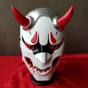 Demon Prajna Resin Mask