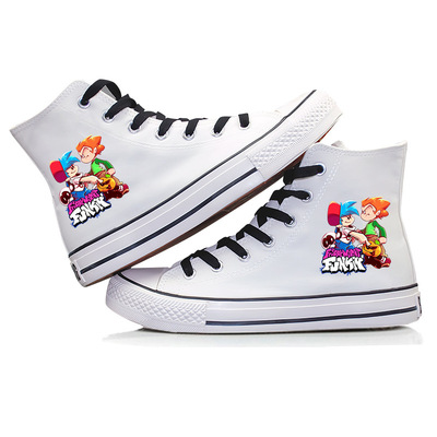 Friday Night Funkin High Canvas Shoes