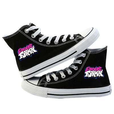 Friday Night Funkin High Canvas Shoes - Image 17