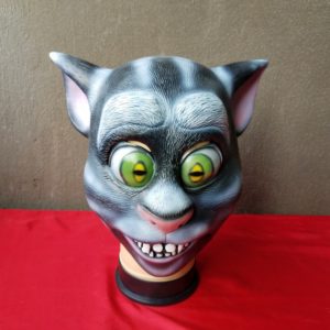Latex Tom Rubber Animal Cat Mask for Halloween Party