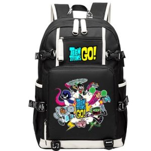 Teen Titans Go! School Backpacks bag Teenagers Boys Girls Laptop Bags Travel Rucksack