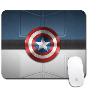 Captain America Cartoon Mouse Pad