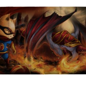 League of Legends Teemo Double sided Ipad case