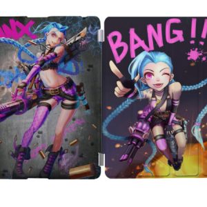 League of Legends The Loose Cannon Jinx Double sided Ipad case