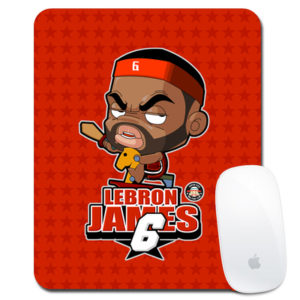 NBA LeBron James Cartoon Mouse Pad