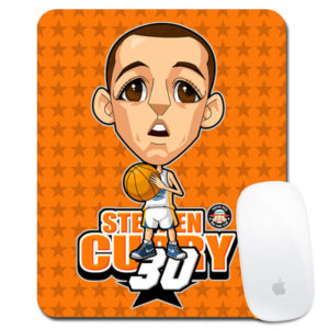 NBA Stephen Curry Cartoon Mouse Pad