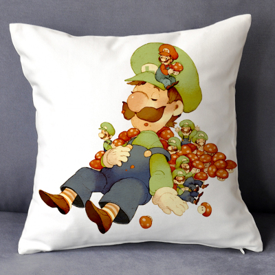 Super Mario Premium Hollow cotton Pillow