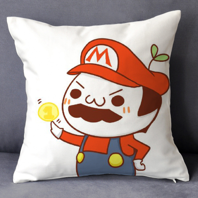 Super Mario Premium Hollow cotton Pillow