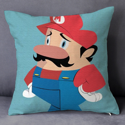 Super Mario Premium Hollow cotton Pillow