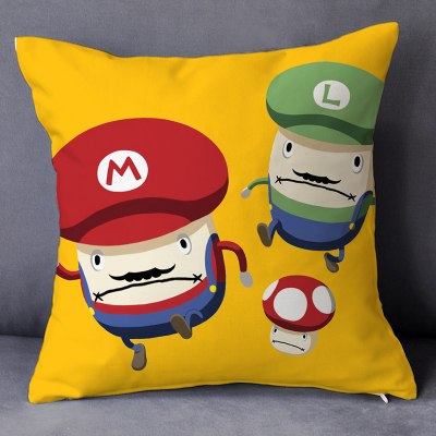 Super Mario Premium Hollow cotton Pillow
