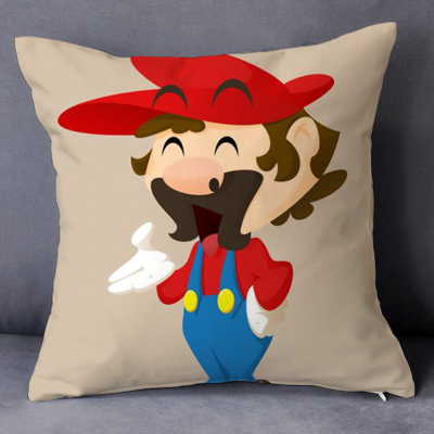Super Mario Premium Hollow cotton Pillow