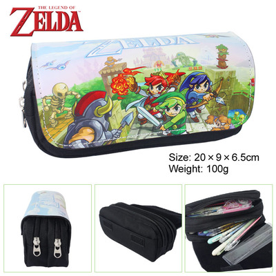 The Legend of Zelda Pen Case Student's Large Capacity Pencil Bag