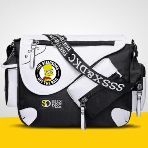 The Simpsons Unisex Messenger Bag Cross Body Bag