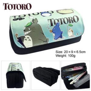 Totoro Pencil Case Student's Large Capacity Pen Bag